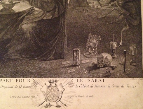 Depart pour Le Sabat, after David Teniers the Younger